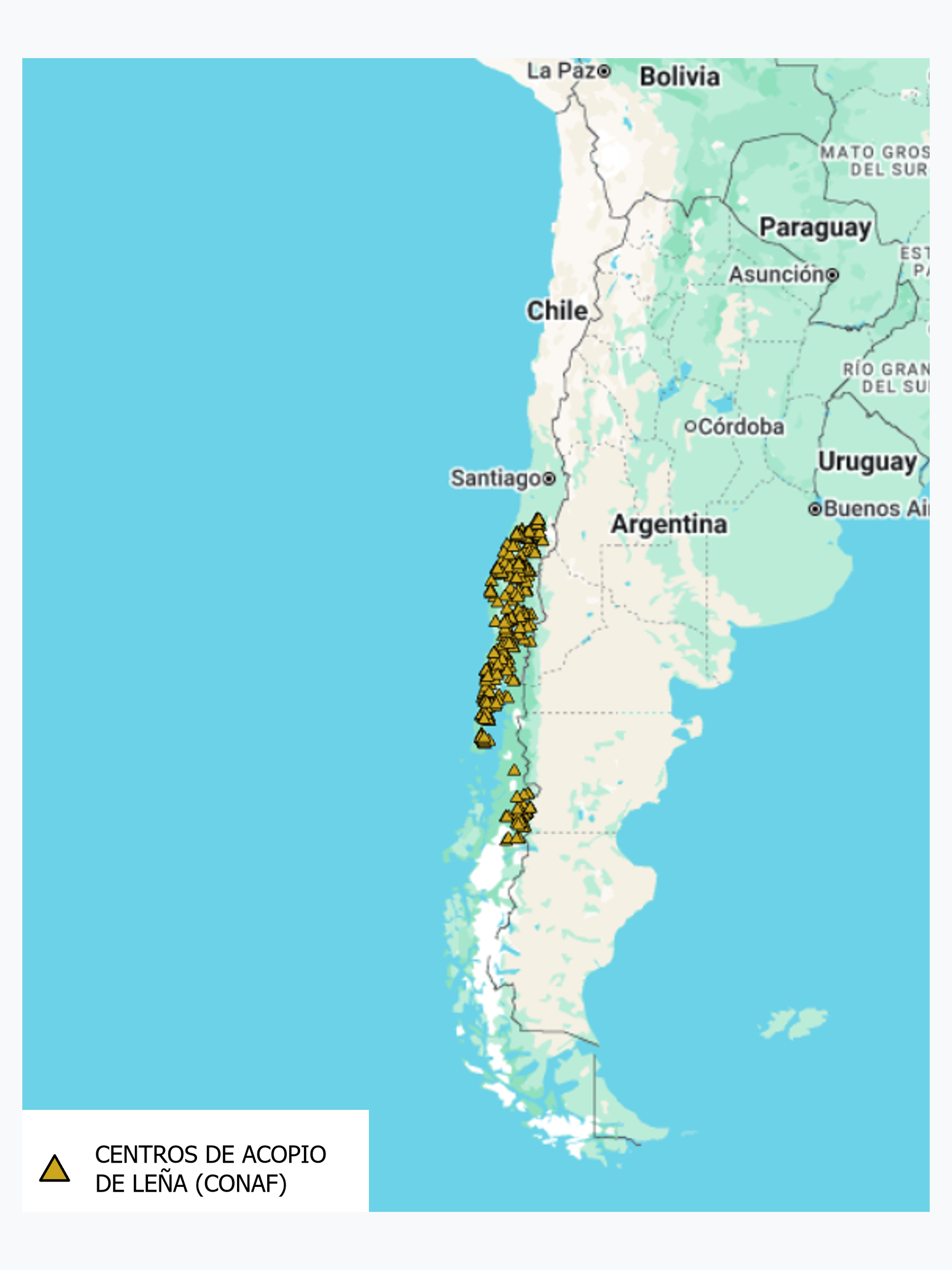 Centros de Acopios de Leña 2025